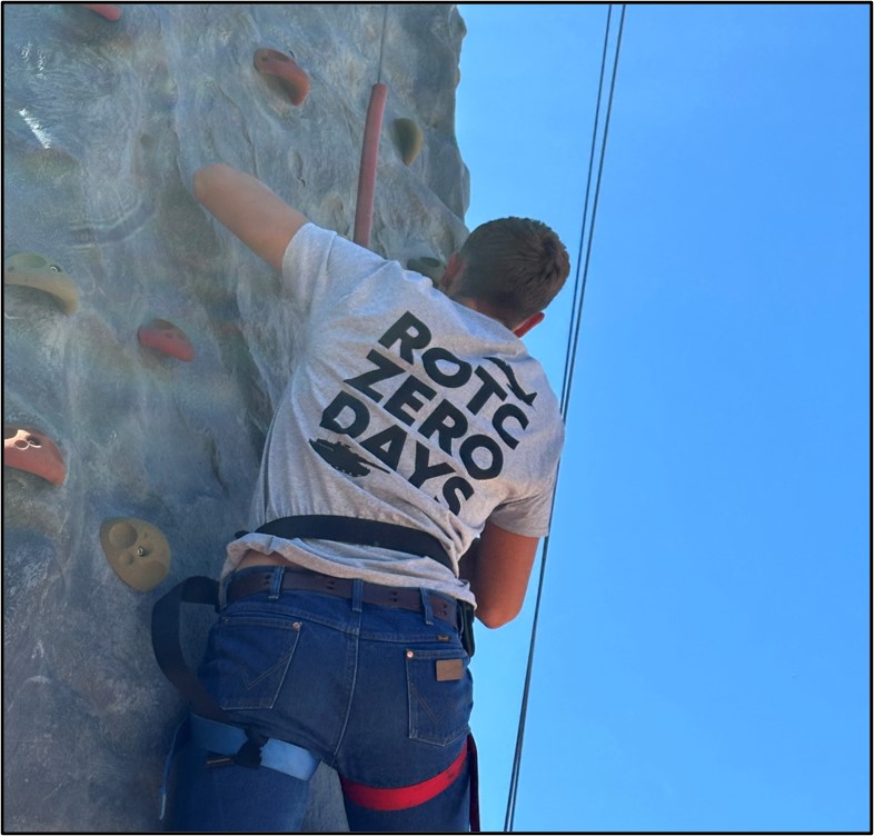 Zero Days 2024 Climbing Wall