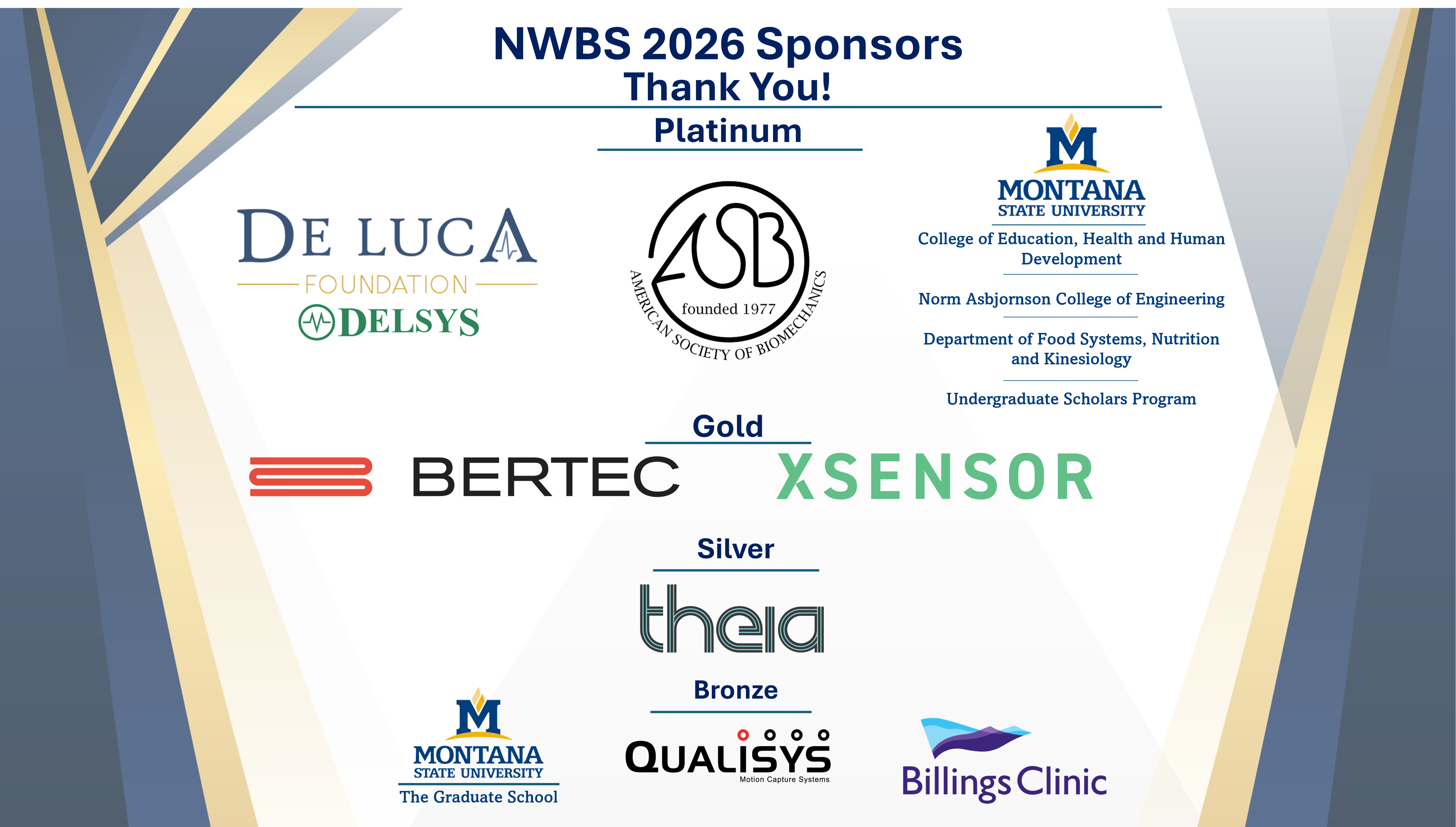 NWBS 2026 Sponsors NWBS 2026 Sponsors