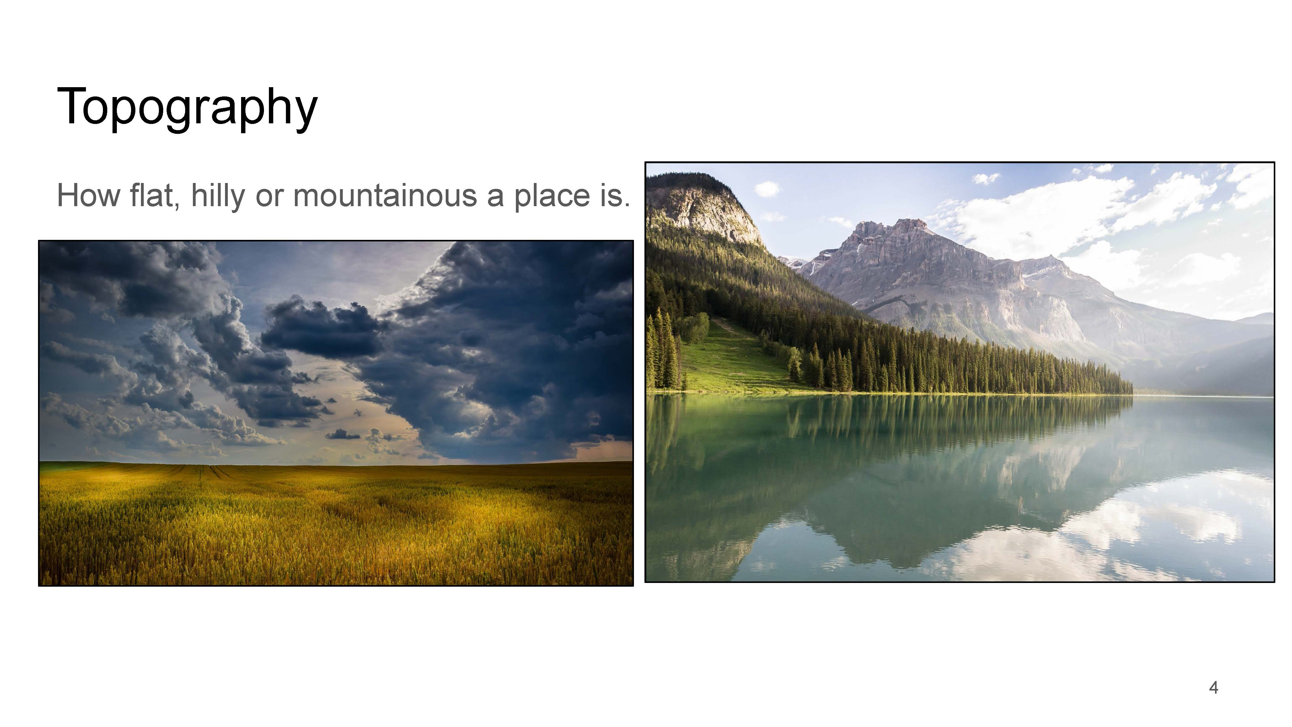 Factors that can influence climate_topography Factors that can influence climate_topography