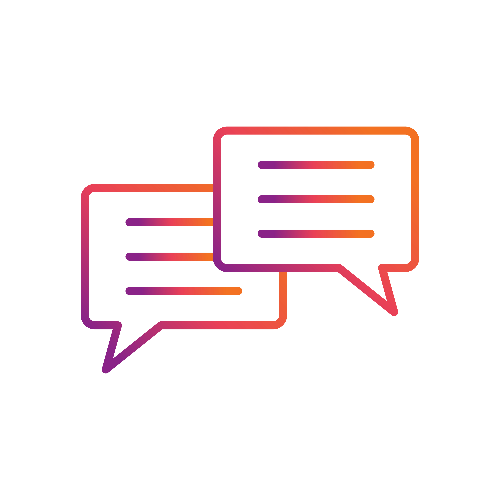 conversation bubbles