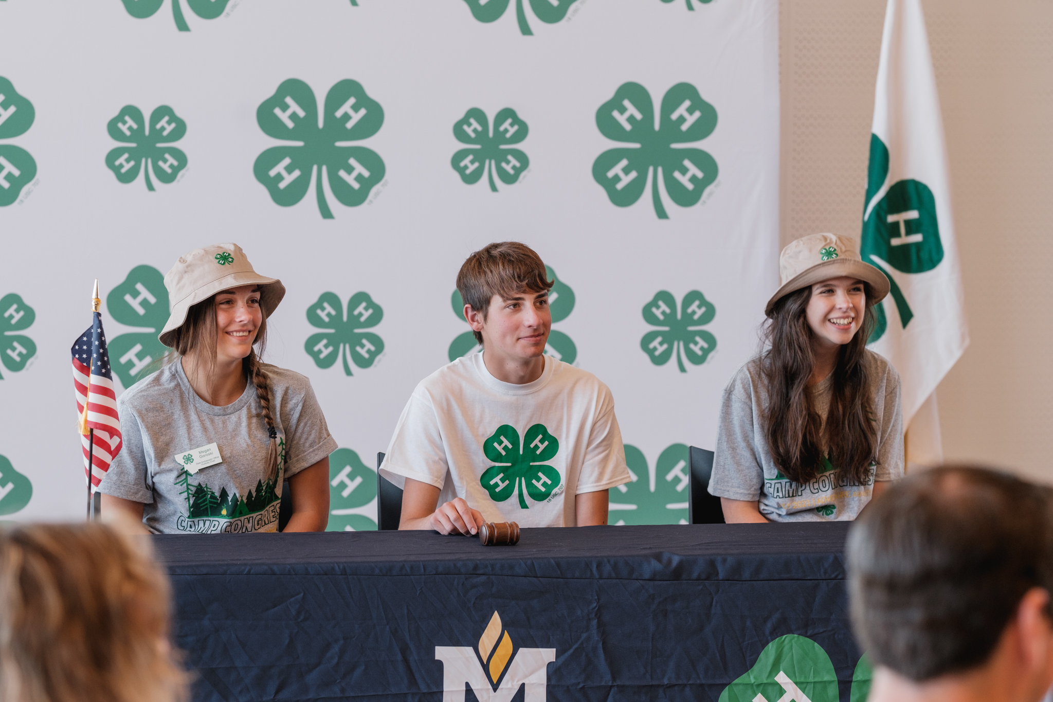 a group of 4-H leaders