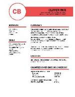 Resume Sample 1