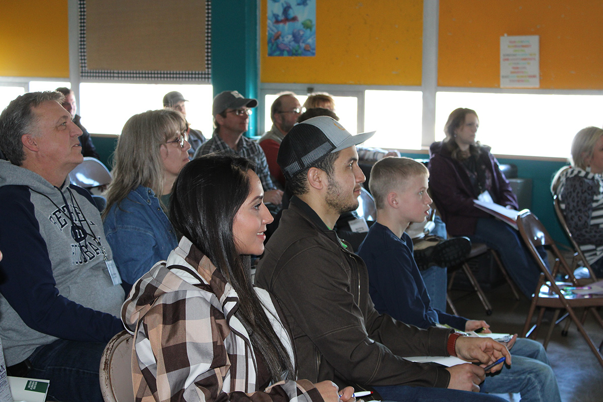 It was a packed house for Bob Welker’s, ‘Expanding the Pie’ presentation at the 2023 Montana’s Next Generation conference. Welker is a part of the popular YouTube channel, Welker Farms Inc. and also serves on the Toole County FSA committee locally.