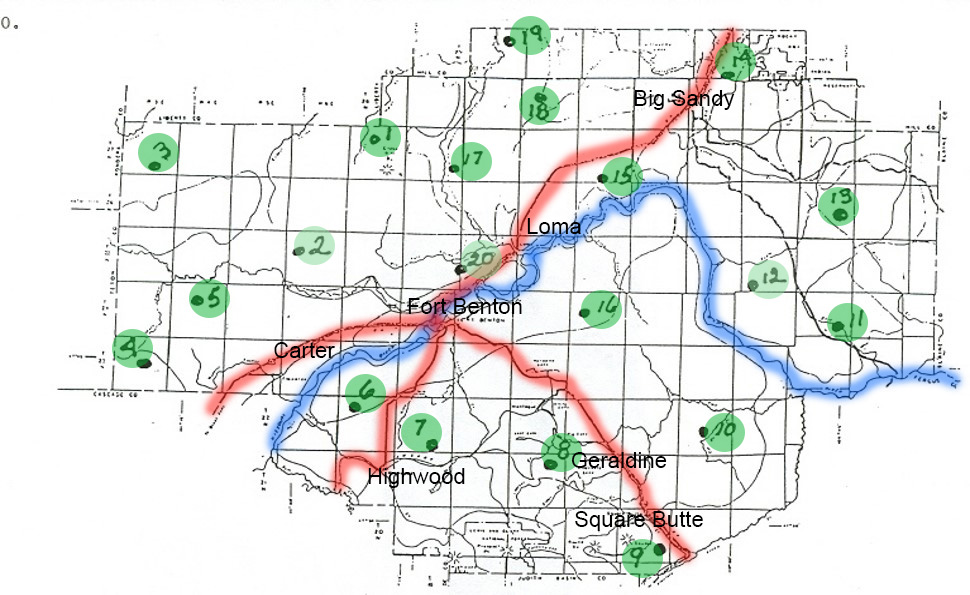 Survey Map Fallow or Winter Wheat