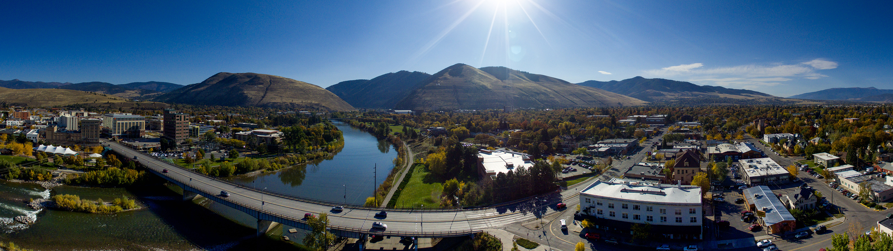 Missoula, Montana Panoramic view of Missoula, Montana