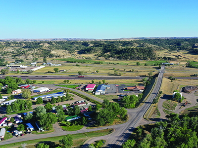 Forsyth, Montana Forsyth, Montana aerial