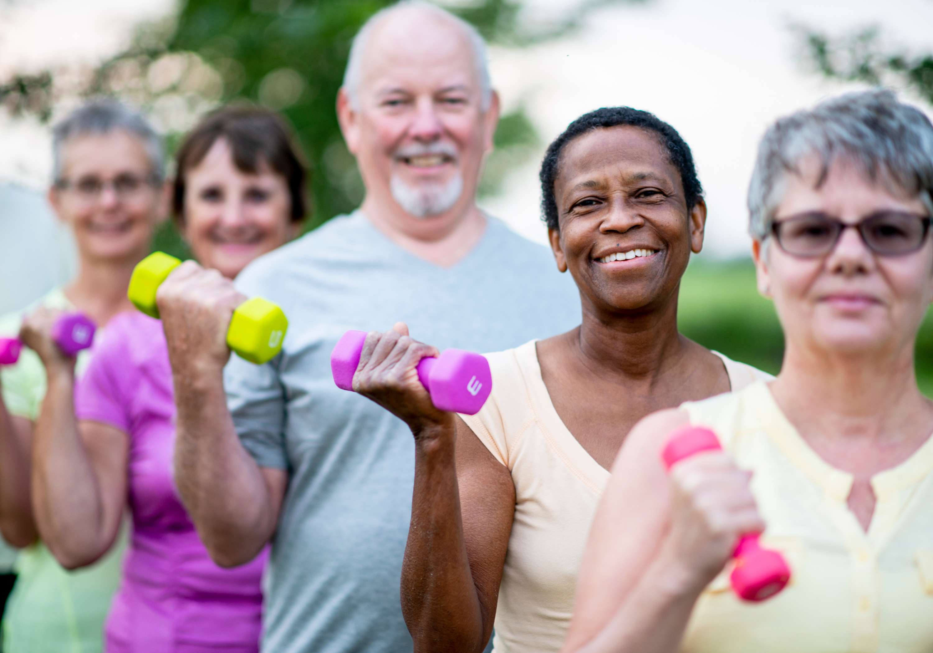 Seniors Excercising