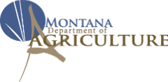 Montana Department of Agriculture Department of Ag stylized text logo