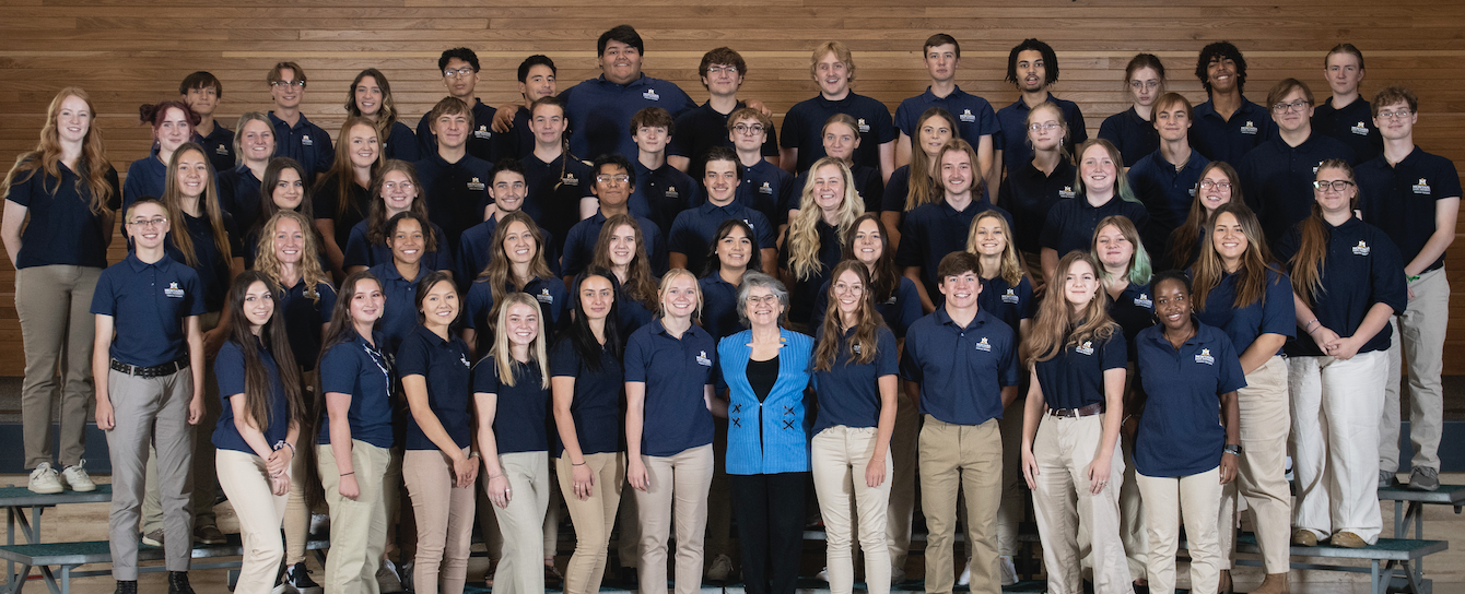2022 Hilleman Scholars with President Cruzado 2022 Hilleman Scholars with President Cruzado
