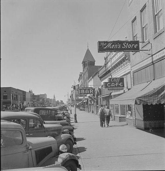 Bozeman Main Street 1942 Bozeman Main Street 1942