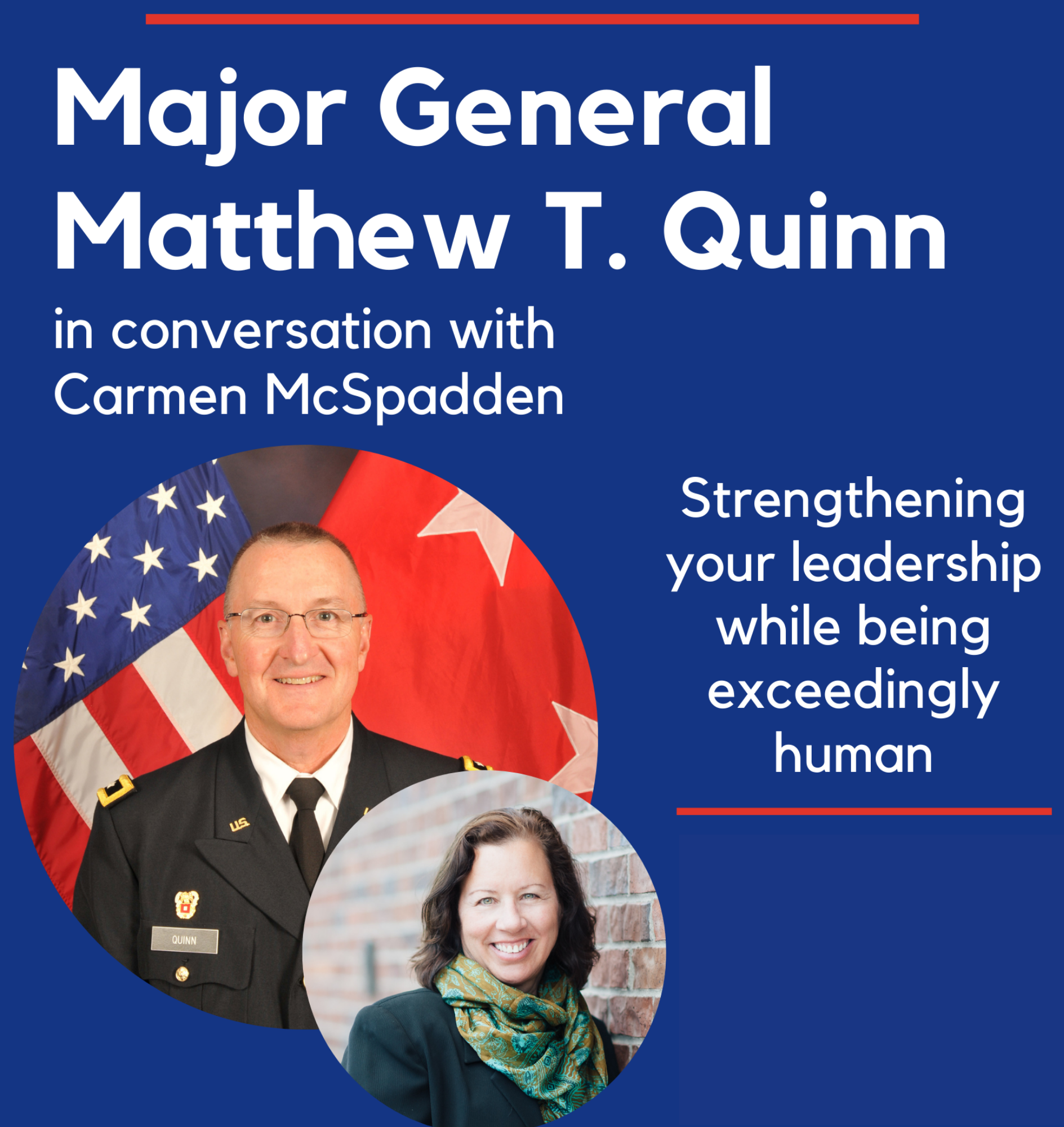 Majot Quinn and Carmen McSpadden Major Quinn and Carmen McSpadden