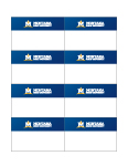 Example of MSU branded nametag templates Example of MSU branded nametag templates