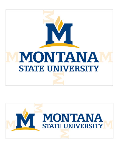 MSU logo spacing example MSU logo spacing example