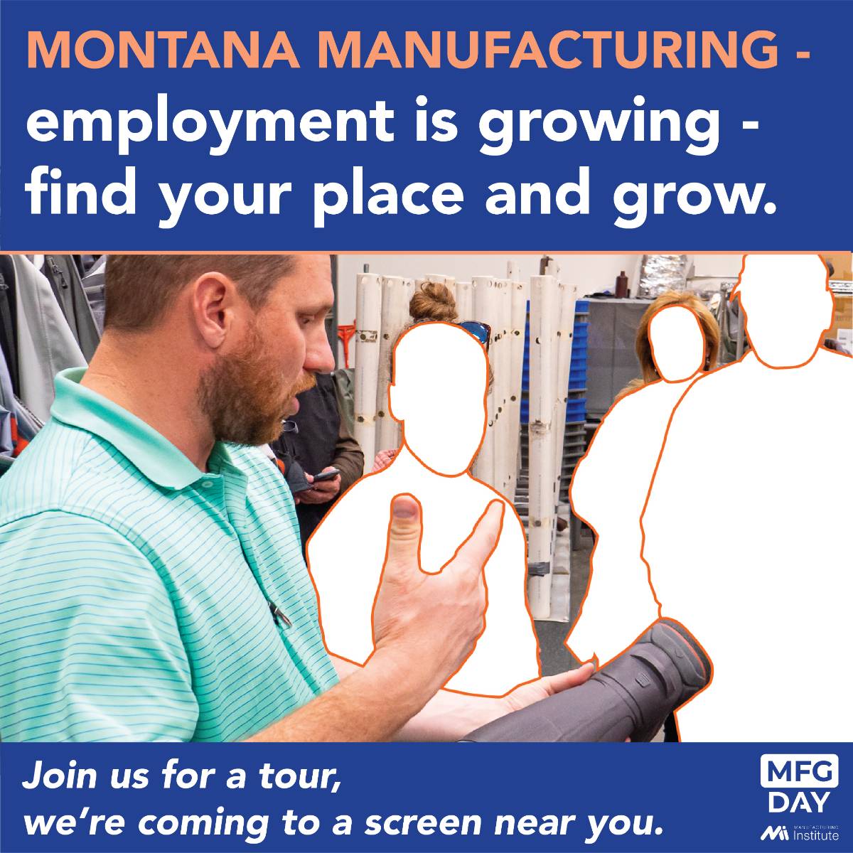 Montana manufacturing's employment is growing; find your place and grow.
