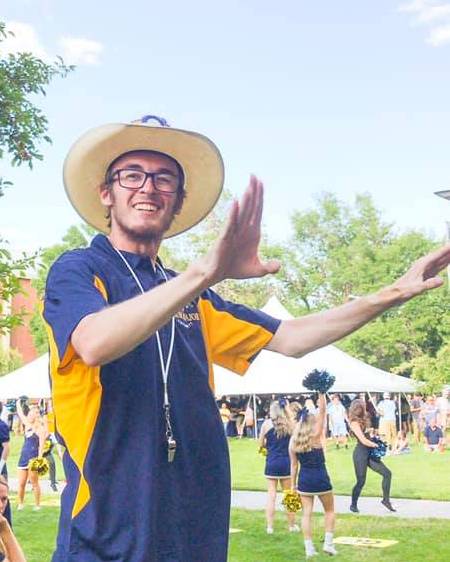 Drum Major Ian