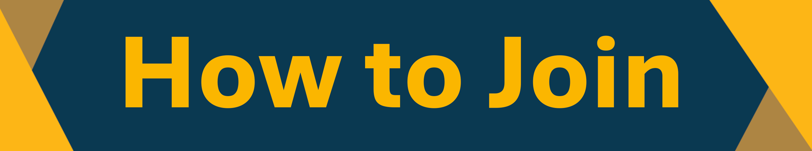 How to Join How to Join
