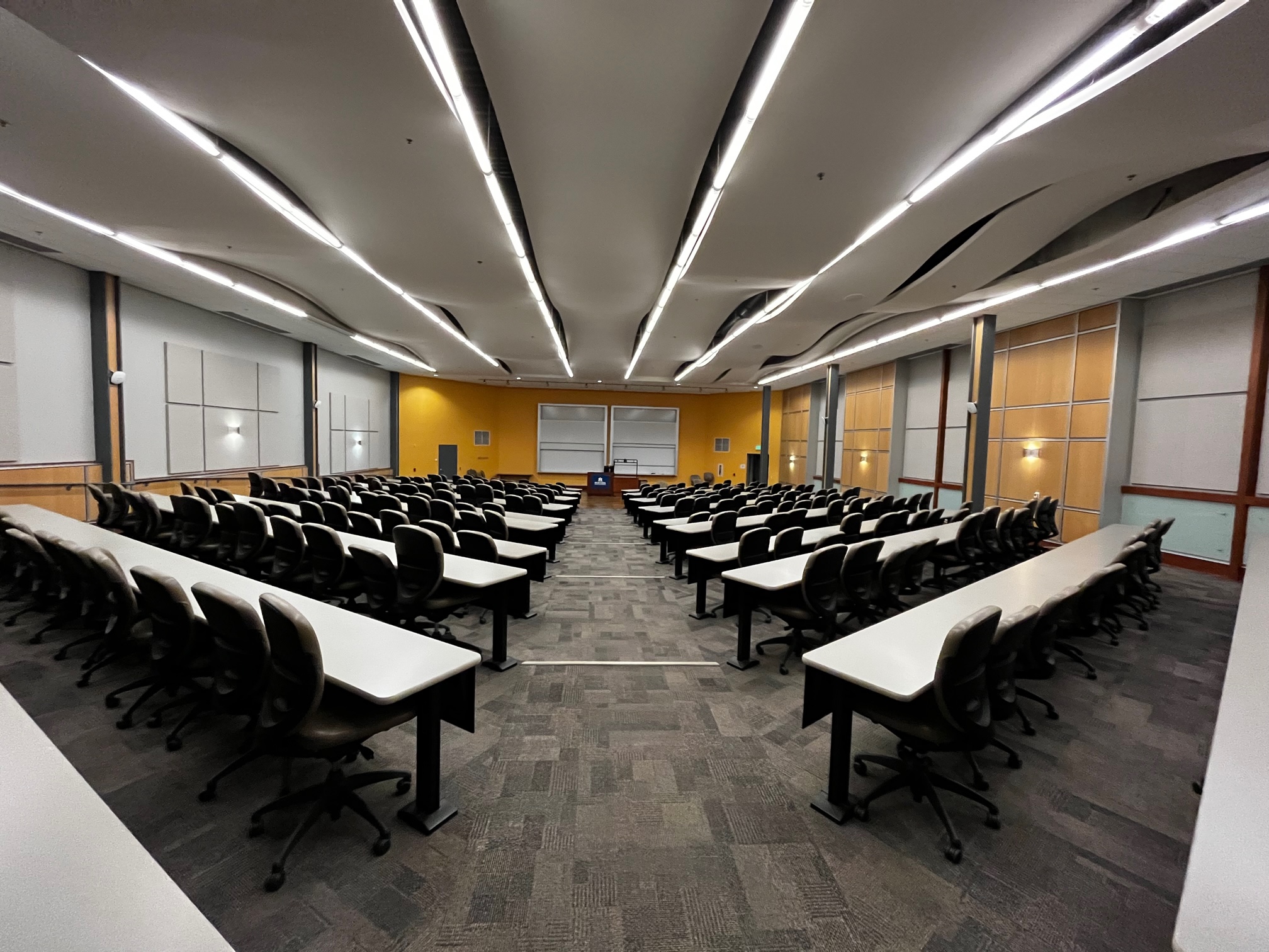 Gaines 101 Gaines 101 an extra large tiered classroom