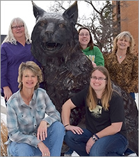Susan Cooper, Julie Hager, Sharon Henderson, Denise Thompson, Lisa White