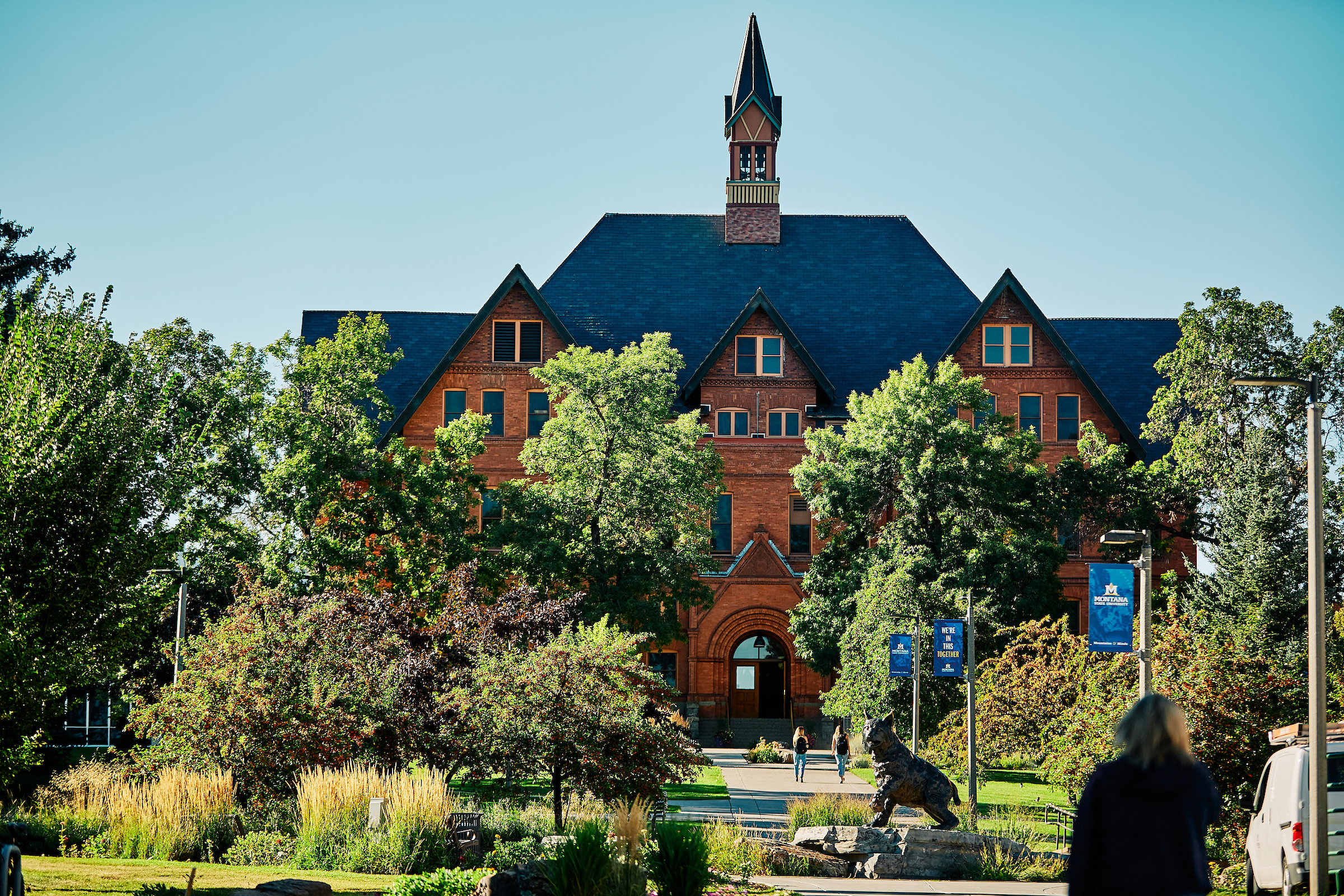 Reserving a room view of Montana Hall
