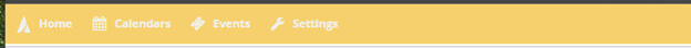 arrow to events arrow to events