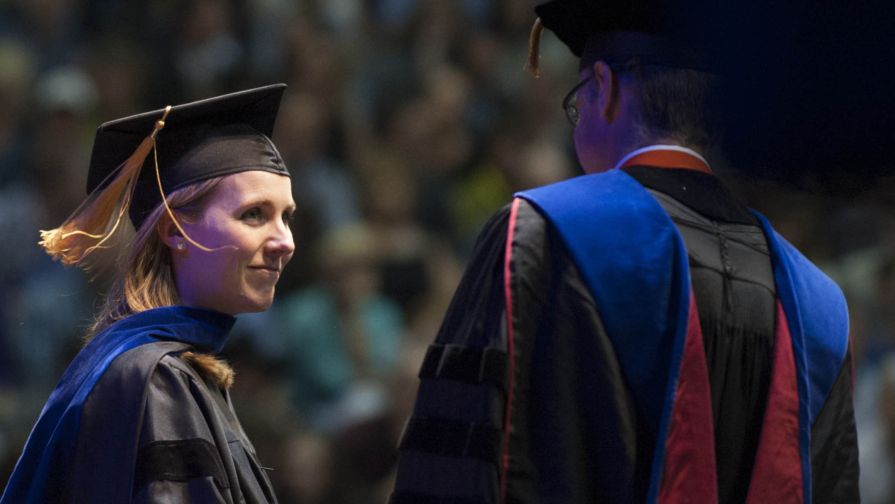graduation scene