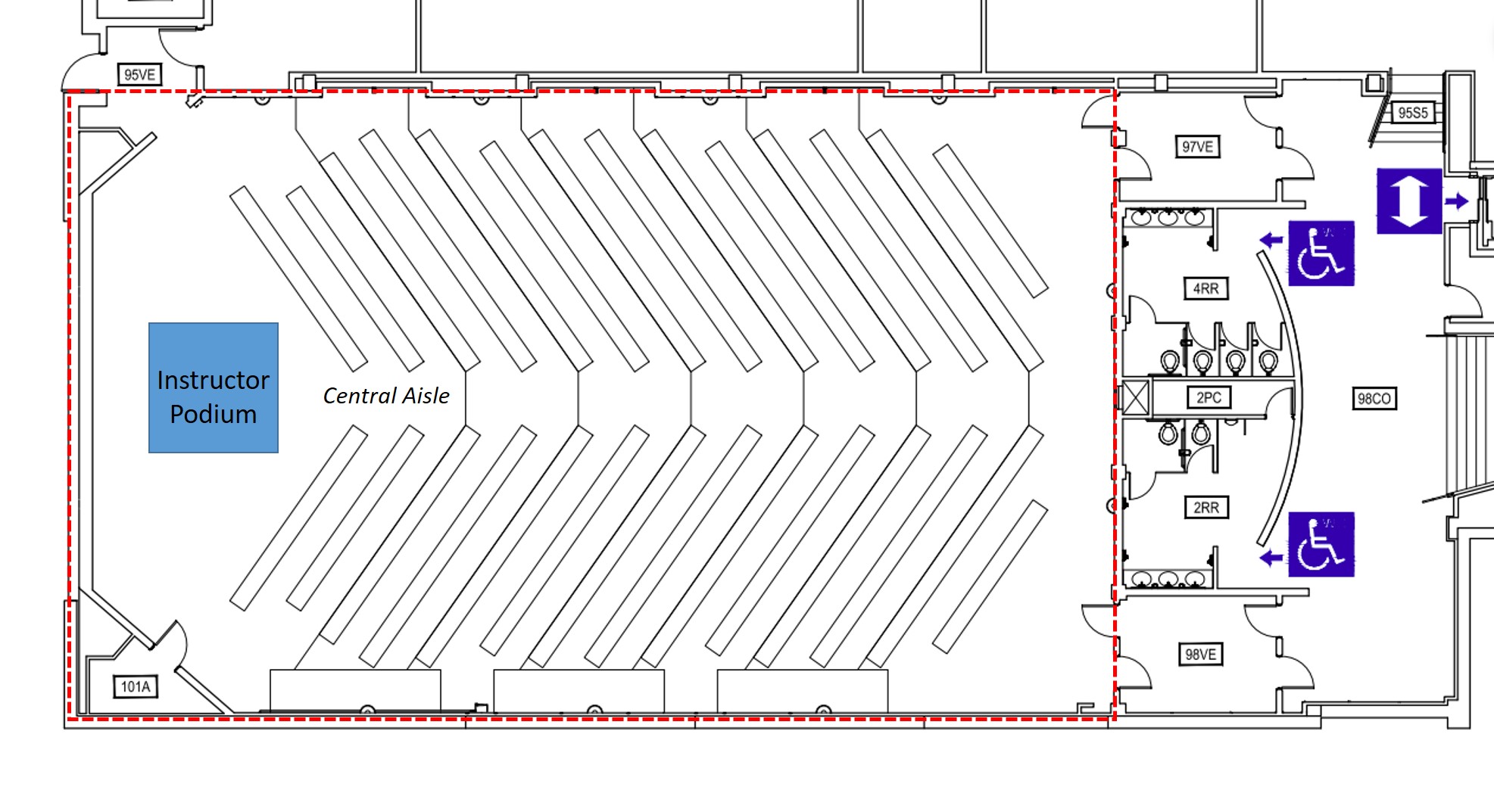 Gaines 101 floorplan Gaines 101 floorplan