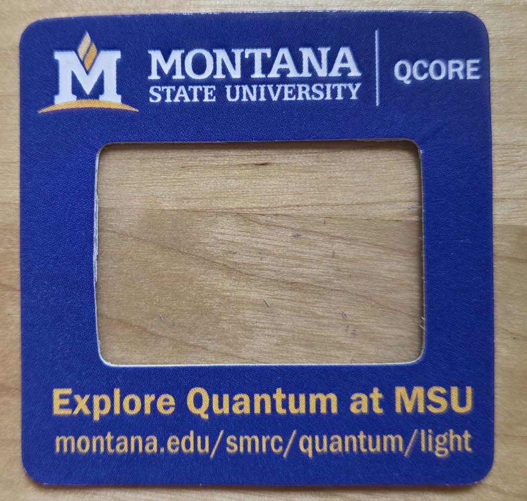 MSU QCORE diffraction grating MSU QCORE diffraction grating