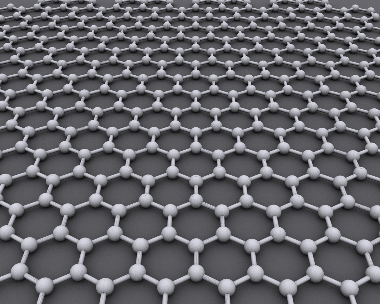 Atomic Structure of graphene atomic structure of one atom thick layer of graphene