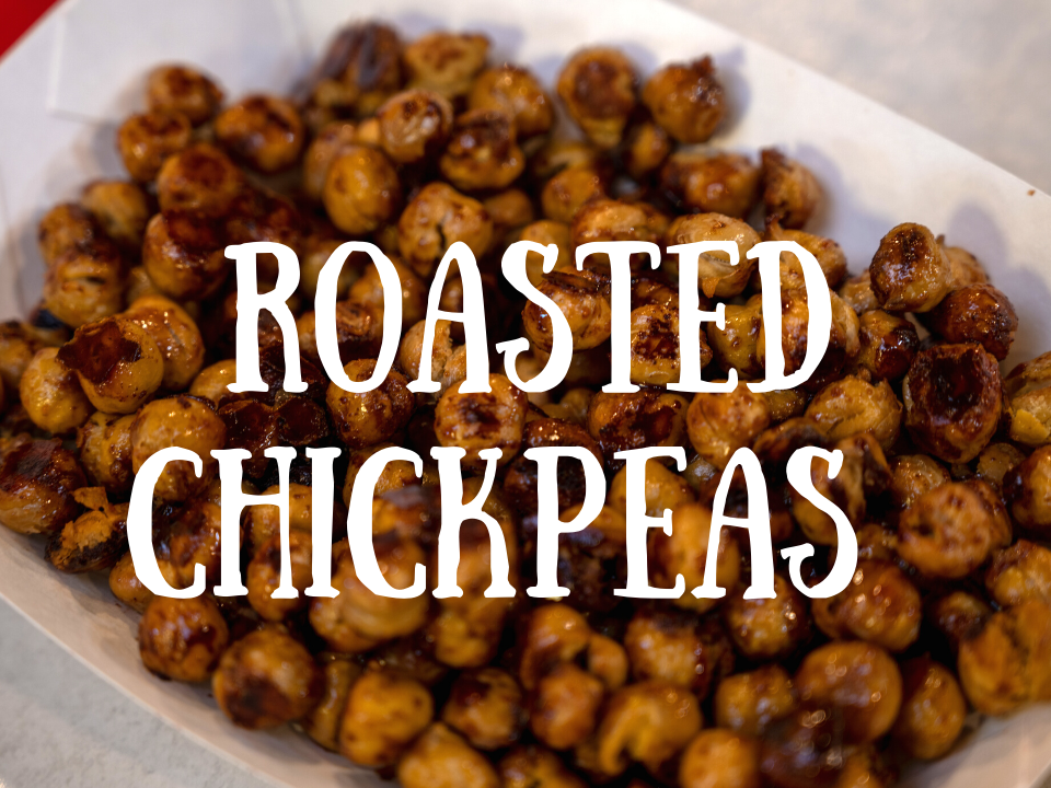Picture of roasted chickpeas Picture of roasted chickpeas