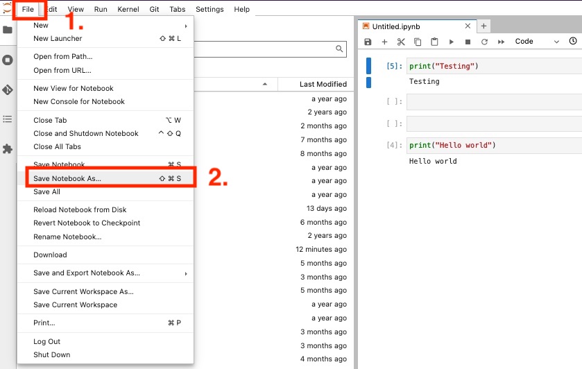 save jupyter notebook save jupyter notebook