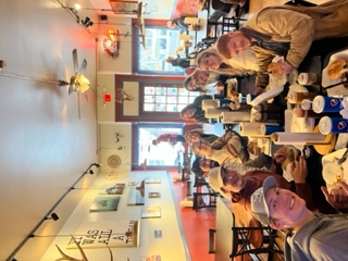 Pre-Law students enjoying lunch together