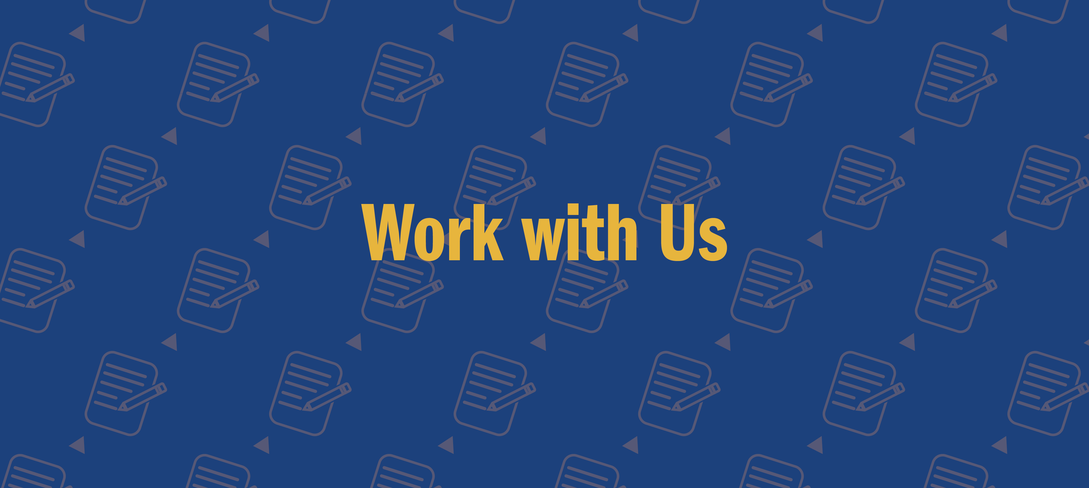 Work With Us