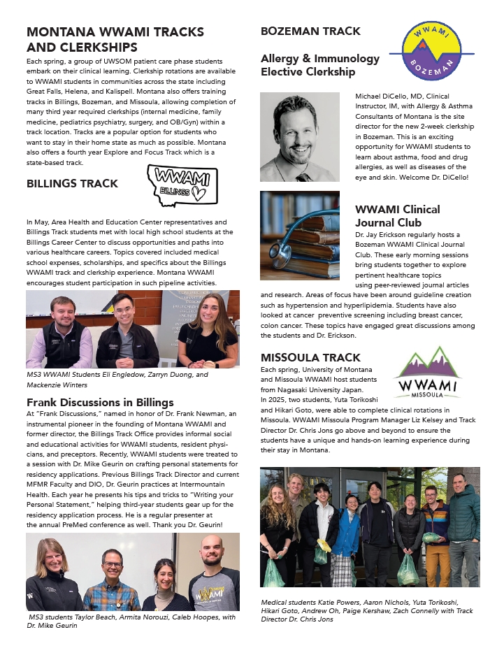Newsletter Clinical Summer 2025 Page 3 Newsletter Clinical Summer 2025 Page 3