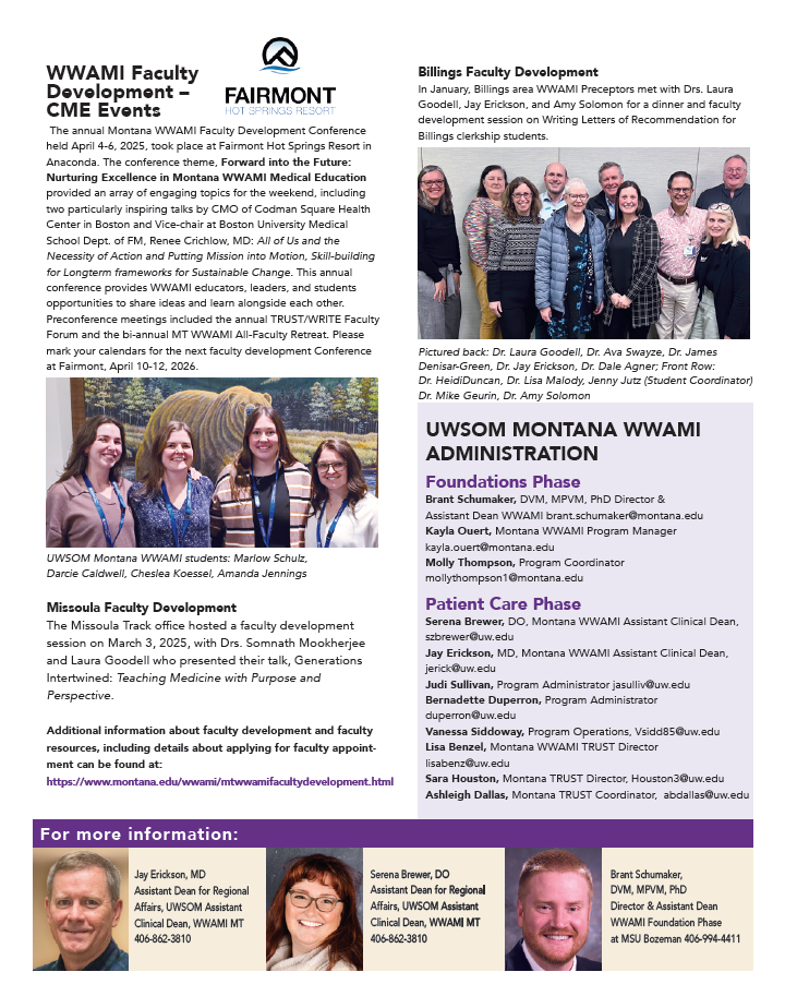 Newsletter Clinical Summer 2025 Page 4 Newsletter Clinical Summer 2025 Page 4